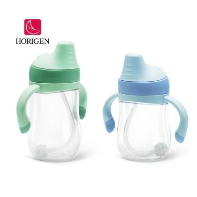 China OEM 240ml 300ml BPA Free Baby Sippy Free Water Bottle Cups Tritan Baby Training Cup Set for sale