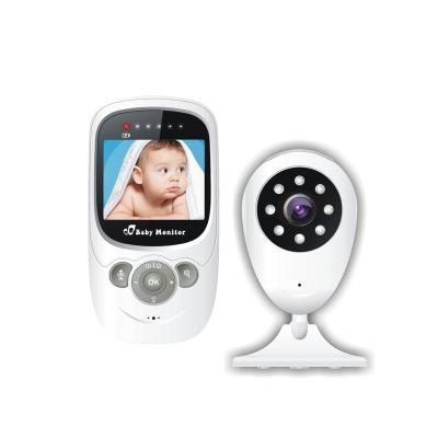 China Built-in Siren Wifi Wireless Smart Baby Camera 2.4 Inch LCD Show Digital Video Audio Baby Monitor for sale