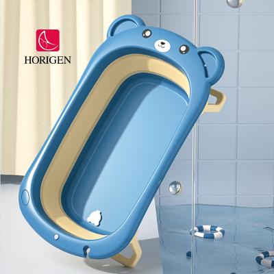 China Selling Baby Child Plastic Foldable Bath Tub High Quality Portable Foldable Hot Viable Large Capacity Large Size for sale