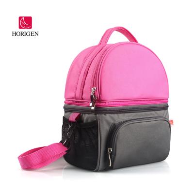 China Purpose Multifunctional New Product Nylon Diaper Bag Breast Pump Packing For Stylish Mom for sale