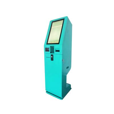 China More+ Touch Screen Self Service Automatic Ticket Vending Machine SIM Card Dispenser Kiosk for sale