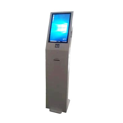 China Self Service Interactive Standing Ordering Kiosk With QR Code Scanner for sale