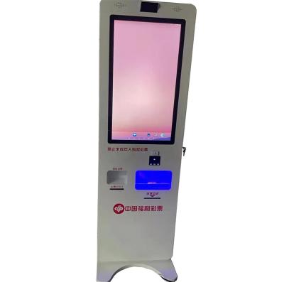 China Indoor High Quality Durable Using Various Indoor Floor Stand Lotteries Vending Self Service Kiosk for sale