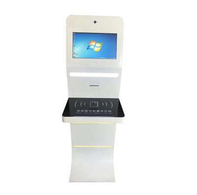 China Indoor Fashionable Floor Standing Indoor Library Self Service Kiosk for sale