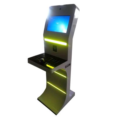 China Indoor Self Service Library Kiosk With Check In Check Out Function for sale