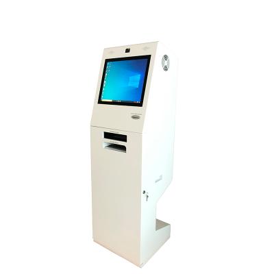 China Government Customized Self Service Document Ticket Kiosk And Photo Printing Kiosk With A4 Document Scanner for sale