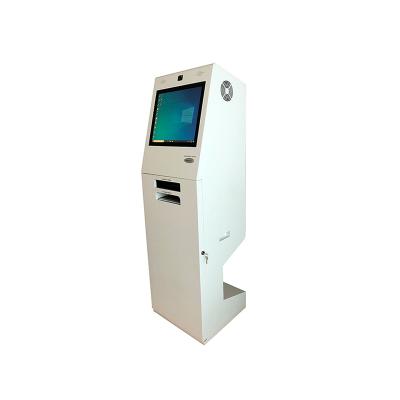 China New Government Barcode QR Code Passport ID Card Document Scanning Kiosk Printing Kiosk for sale