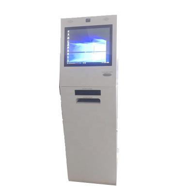 China Automatic Government A4 Document Printing Kiosk With Metal QWERTY Keyboard for sale