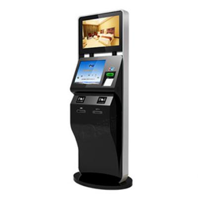 China More+ 32 Inch Cashless Payment Machine Self Service Ticket Vending Machine for sale