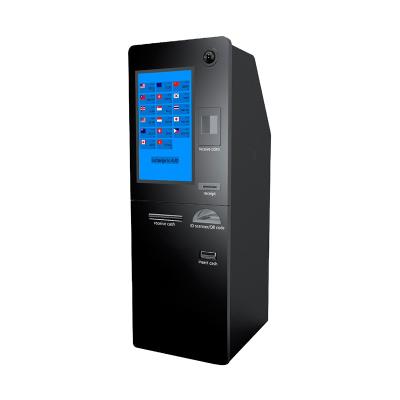 China More+ Wholesale ATM Machines Cash Vending Machine ATM Payment Machine Currency Exchange Kiosk With Printer for sale