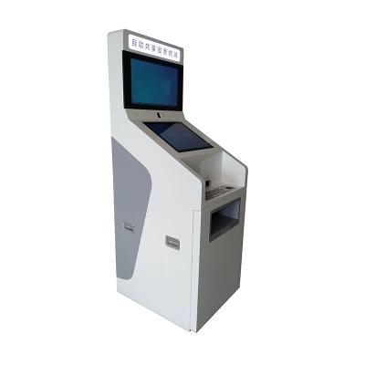 China Hospital Medical Institution Egovernment A3 Business License Certification Printing A4 Scanning Kiosk for sale