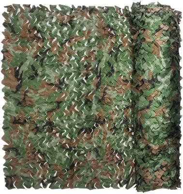 China Modern Green And Brown Woodland Camouflage Camouflage Net Mesh Netting for sale