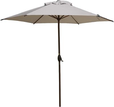 China 9ft Modern Waterproof Polyester Straight Beach Outdoor Garden Used Cantilever Patio Umbrellas for sale