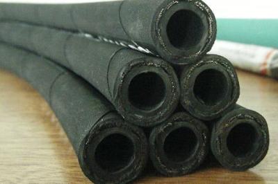 China Black Hydraulic Flexible Rubber Hose for sale