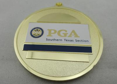 China Zuidelijke Texas de Sectieijzer van PGA/Messing/Kopermedaille met Synthetisch Email, de Matrijzenafgietsel van de Zinklegering Te koop