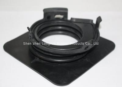 China Custom Black Automotive Rubber Bellows Dust Cover Molded Rubber Bellows for sale