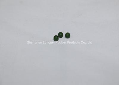 China Custom 5mm Green Small Viton Molded Rubber Balls Solid Ball For Oil Pump for sale