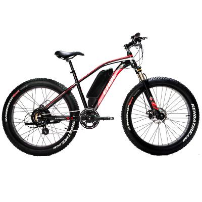 China Aluminum Alloy 7 Speed ​​Mountain Bike 48V 750W Full Suspension Electric Bike for sale