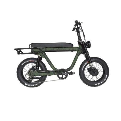 China 2022 new 48V 750W fat tire aluminum alloy fat tire electric bike for sale for sale