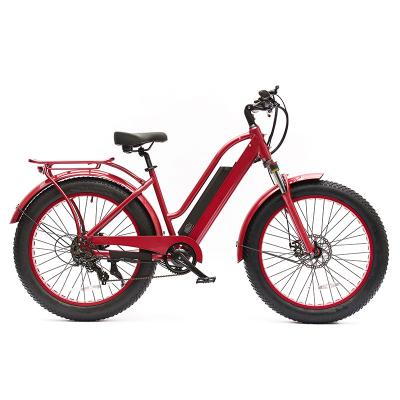 China Fat best 30km/h electric fat bike cruiser mtb ebike 350w 750w motor 48v 26*4.0 electric fat bike for sale