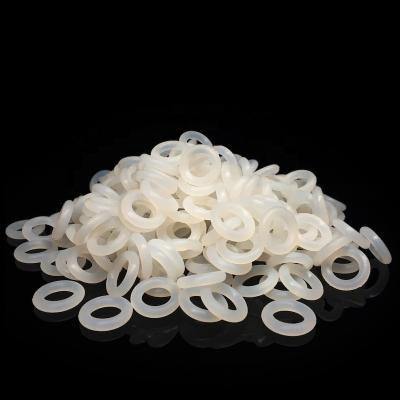 China For All Industries Factory Direct Supply Transparent Rubber O Ring Silicone O Ring ISO Certified for sale