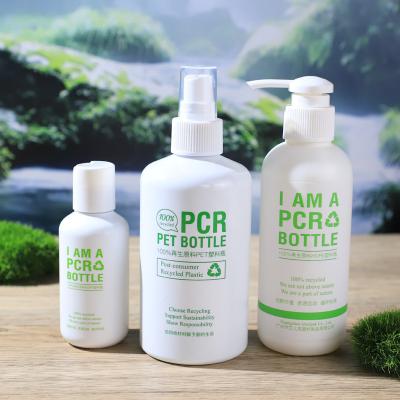 China Idealpak Cosmetic Plastic Bottle Supplier Wholesale ACP Recycled Plastic Bottle Eco Friendly Cosmetic Bottle for sale