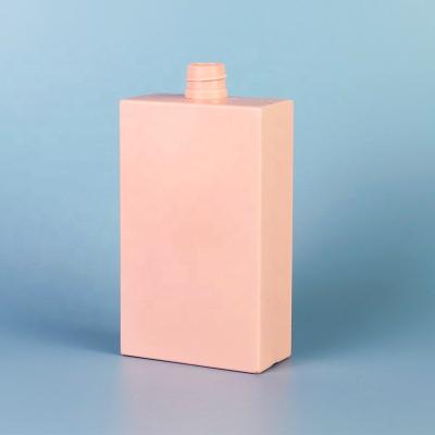 China Personal Skin Care Packaging Custom Size 20/410 Sprayer Bottle 250ml Pink Plastic PE Neck 8oz Square Mist Spray Bottle for sale