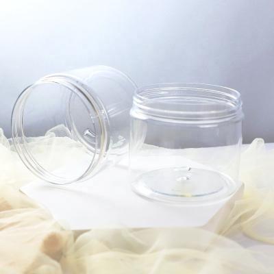 China Custom Food Neck Size 83/400 Food Grade 360ml PET Plastic Honey Jar With Lids for sale