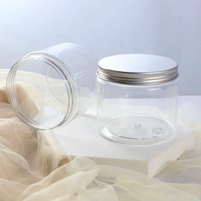 China Custom Plastic Food Neck Size 83/400 Honey Jar 360ml PET Plastic Jars With Lids Food Grade for sale