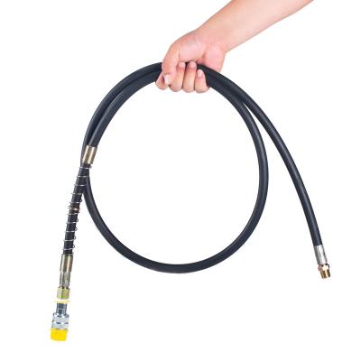 China Durable Oil Hose Hydraulic Rubber Hose Manufacturer Direct Selling 70 Meters Mpa 2 High Pressure Silicone Tubing Round Rubber Soft Tube for sale