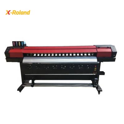 China Home use 6ft 1.93m China factory price DX5/DX7 xp600 heads photo quality roll to roll uv printer For Wall Paper for sale