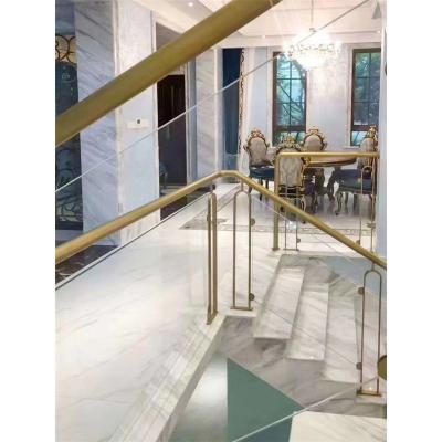 China Modern Customized Stainless Steel Tempered Glass Balustrade Railing Deck Railing System For Balustrade for sale