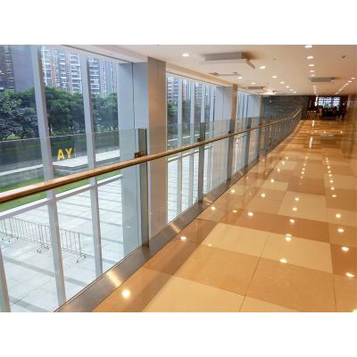 China Modern New Style Outdoor Tempered Glass Balustrade Balustrade System For Balcony And Stairs for sale