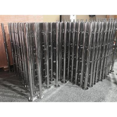 China Wholesale Modern Products Porch Railing Stair Railing Platform Fencing Stainless Steel Rod Railing With Rod Fittings for sale