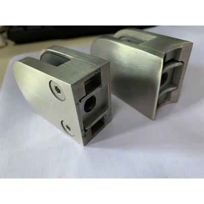 China Modern High Quality Aluminum Balustrade Fittings Fencing Accessories Stainless Steel Glass Clamps for sale