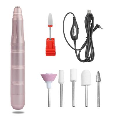 China Lightweight Professional USB Output Current 160mA Nail Drill Pen for sale