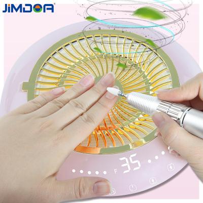 China High Quality Nail Art Salon Supplies Filter Extractor Vacuum Cleaner Nail Dust Collector Electric Dust Nail Remover Jimdoa for sale