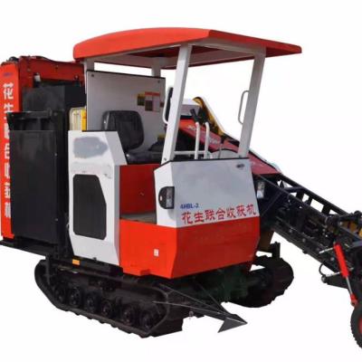 China Farms Peanut Combined Harvester Crawler Type for sale