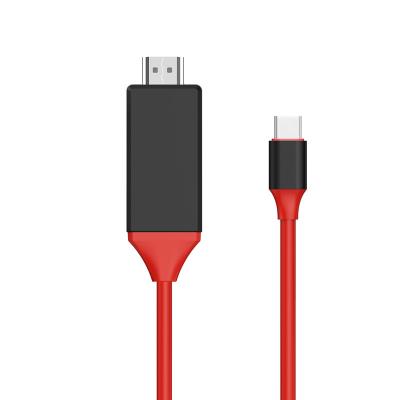 China Multimedia New Enumerating Type C Male 3.1 To HDMI Cable 2M USB 3.0 For Male Adapter Type C To HDMI Cable For Samsung Galaxy S8 S8 for sale