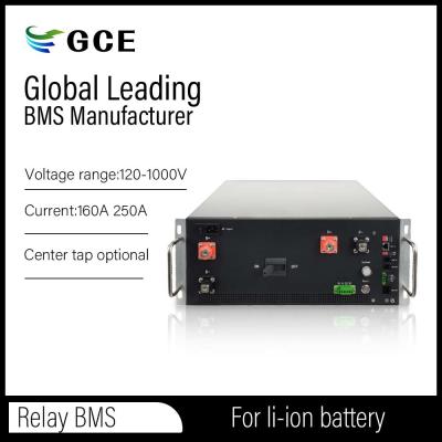 China Sistema de gestión de baterías de alto voltaje GCE 190S 125A BMS maestro esclavo con relé BMS NMC LTO LFP almacenamiento de energía solar en venta