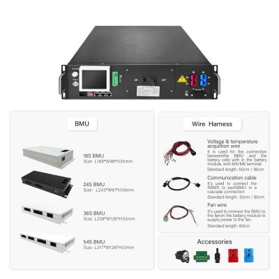 China GCE 512V 160S 100A Lithium BMS Real-time Monitoring Extended Battery Life à venda