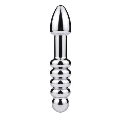 China High Quality Aluminum Alloy Stainless Steel Prostate Stimulator Anal Insert Anal Plug for sale