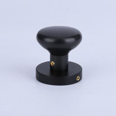 China Factory direct sales modern Korean style ball around door lock switch door knobs exterior black door handle for sale