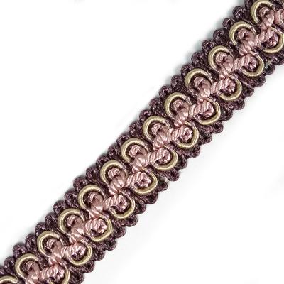 China Fringe World Trims Wholesale Woven Border Lace Braid Trim Trim For Dress Edge for sale