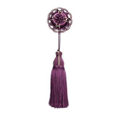 China Colorful Mobile Phone 25cm Tassel Mini Charm Keychain Tassels for sale