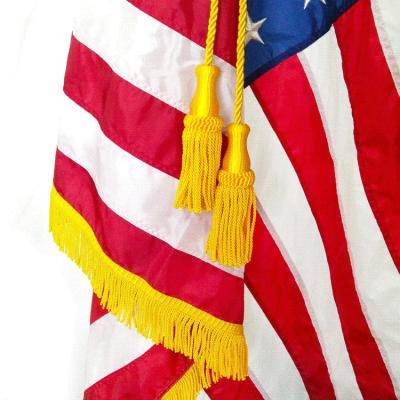 China Wholesale Agent Lit American Flag Hanging From China Market for sale