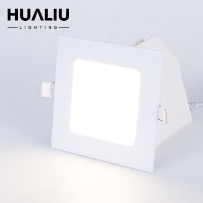 China High Brightness Low Price Recessed Indoor Commercial Slim Led Office Ceiling Panel Light 3w 4w 6w 9w 12w 15w 18w 20w 24w for sale