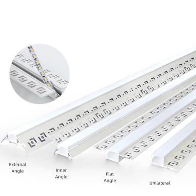 China High Durability Reasonable Price Aluminum Led Strip Light Channel Diffuser And Accessories For Led Aluminum Profile for sale