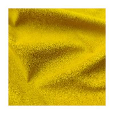 China Memory 150 Width 200G Suede Like Warp Low Price Fleece Knitting Velor, Matte Velvet High Performance For Coat for sale