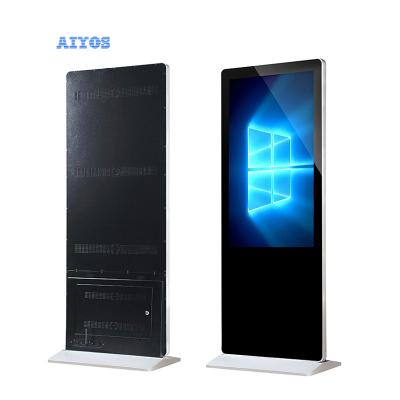 China Indoor 43 49 55 65 Inch LCD Display Advertising Led Touch Screen Floor Stand Digital Signage For Advertising for sale